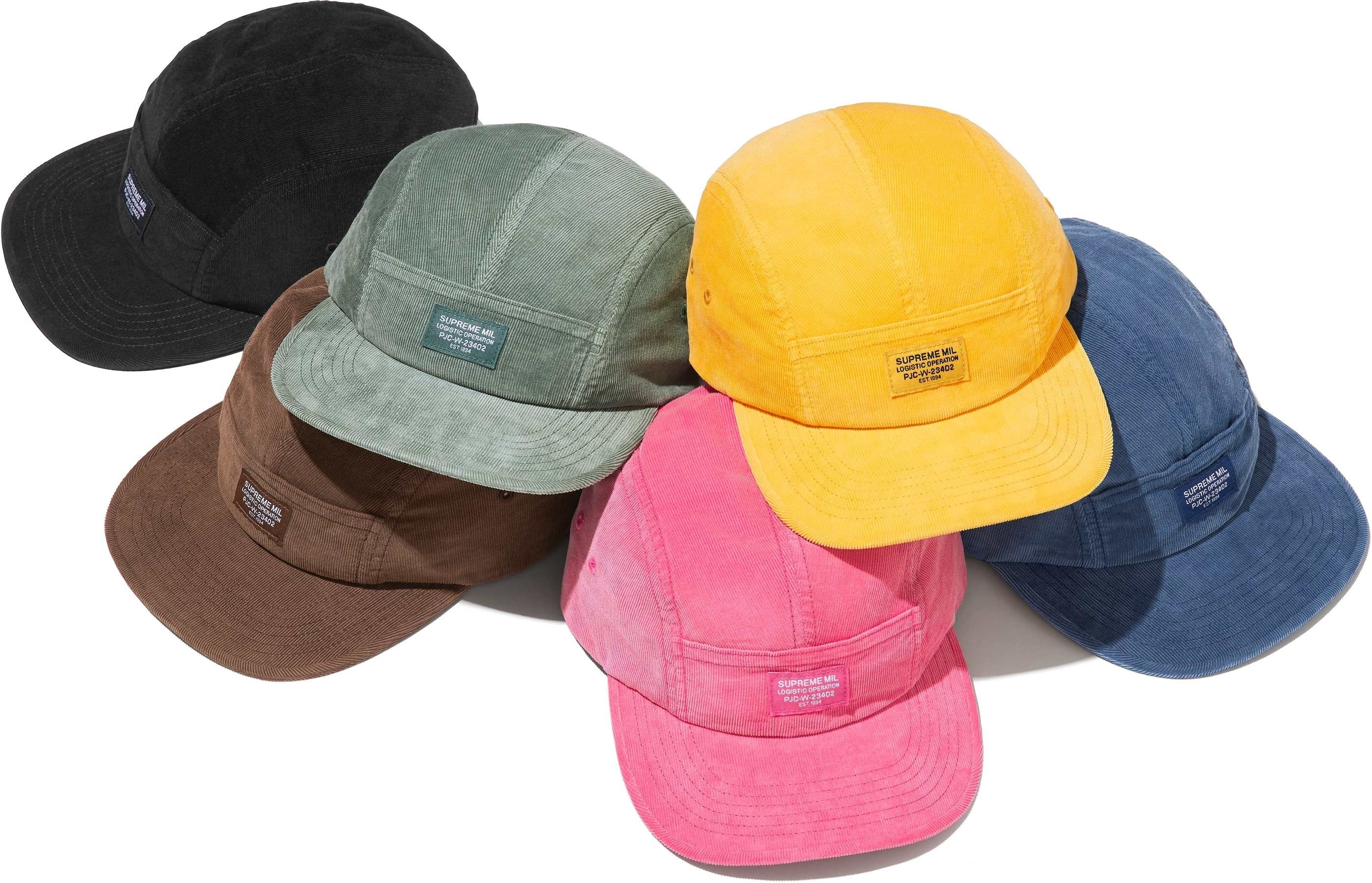Corduroy Pocket Camp Cap